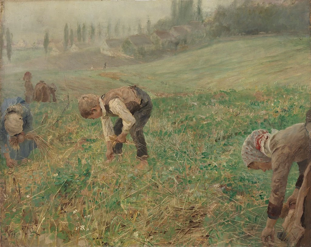 Le spigolatrici (1889) - Neue Pinakothek München